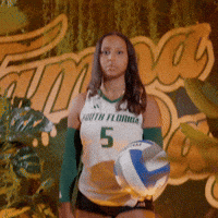 South Florida Volleyball GIF by USF Athletics
