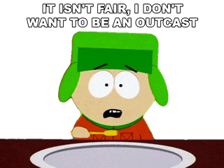 It Isnt Fair Kyle Broflovski Sticker by South Park