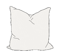 Pillow Sticker by The Blooming Nest