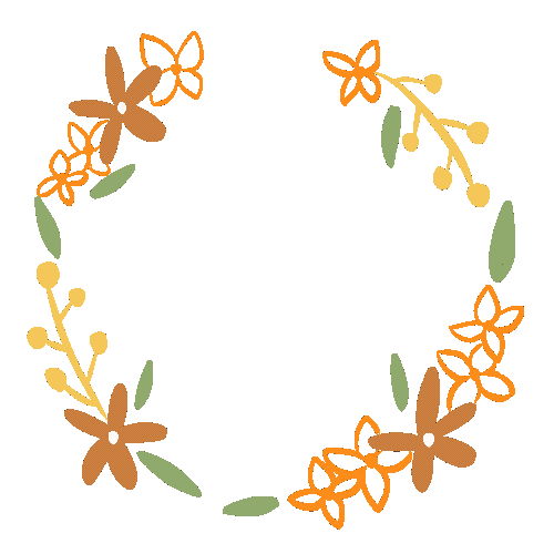 Flower Crown Sticker by Tacméla