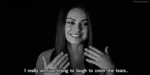 mila kunis smile GIF