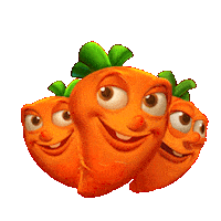 Squad Carrot Sticker by DoubleU Casino