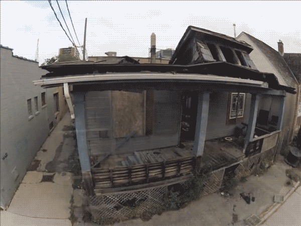 house demolition GIF