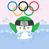 Olympic Games Swimming GIF by Pudgy Penguins