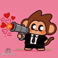 I Love You Kiss GIF by Chimpers