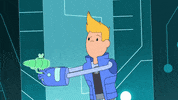 shoot bravest warriors GIF by Cartoon Hangover