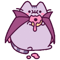 Cat Halloween Sticker by Pusheen