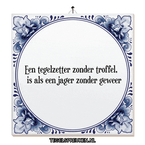 Nl Wijsheid Sticker by Tegelspreuken.nl