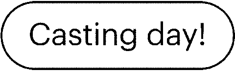 Sticker by Lane Casting