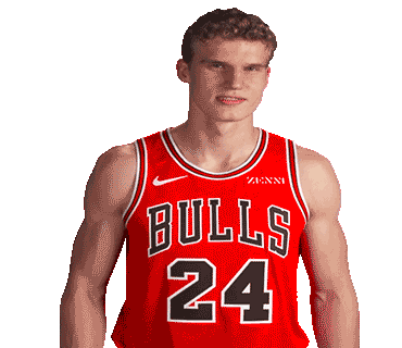 Lauri Markkanen Sticker by Chicago Bulls