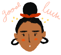 Red Ribbon Smile Sticker by Doodleganger