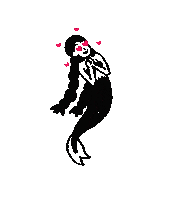 In Love Drawing Sticker