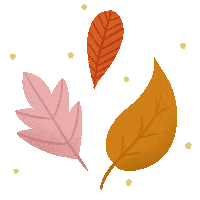 Autumn October Sticker