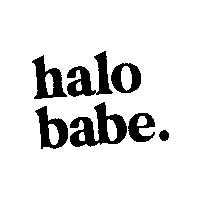 Hb Halobabe Sticker by Halo Salon and Boutique