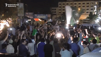 Pakistanis Celebrate Cricket Team's Champions Trophy Win in Islamabad