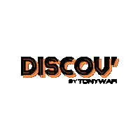 TonyWarDeejay tonywar discov tonywardj Sticker