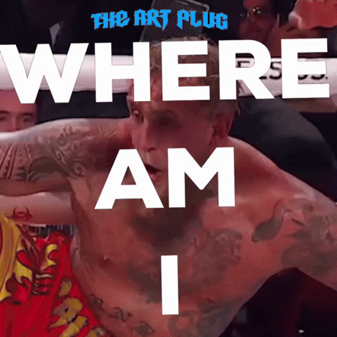 Where Am I GIF by Marcel Katz Dalí / The Art Plug