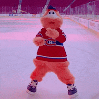 canadiensmtl hockey nhl mascot habs GIF