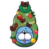 Feliz Navidad Christmas Sticker