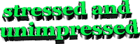 unimpressed in your face Sticker by AnimatedText