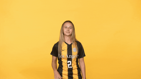 Sport Hello GIF by Cal State LA Golden Eagles