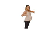 mommylabornurse pregnant pregnancy birth expecting Sticker