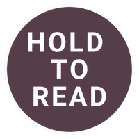 byNethly hold to read klooster lhk leerhotelhetklooster Sticker