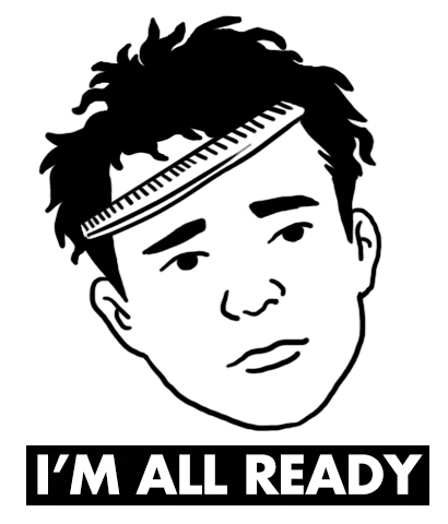 gatsbycode giphyupload cool hair men Sticker