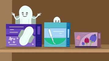 period menstruation GIF by AMAZEorg