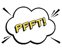 Pfft Sticker by Earth Rated