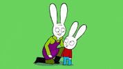 Family Love GIF by Simon Super Rabbit
