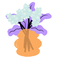 Mothers Day Flower Sticker by Poupoutte
