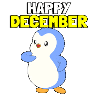 New Year Penguin Sticker by Pudgy Penguins