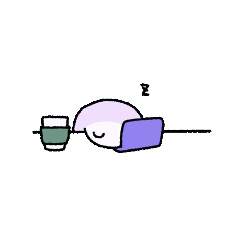 School Sleep Sticker