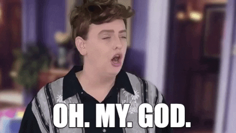 Chandler Bing Omg GIF