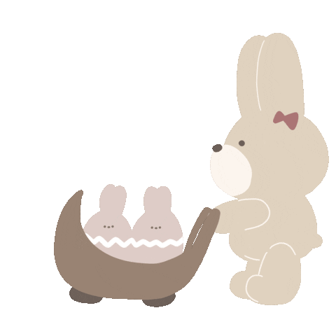 Spring Rabbit Sticker