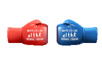 whitecollarboxing wcb white collar boxing wcbl whitecollarboxing Sticker