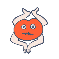 illustration swimming Sticker by Lipchan