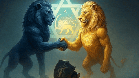 Iran Flag Israel GIF