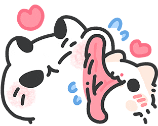 Couple Love Sticker by ACHTUNG