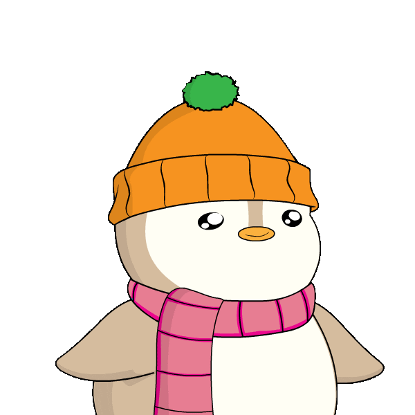 Snow Day Sticker by Pudgy Penguins