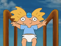 hey arnold nicksplat GIF