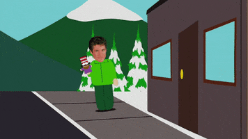 walking whatever GIF by South Park 