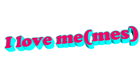 pink mem Sticker by AnimatedText