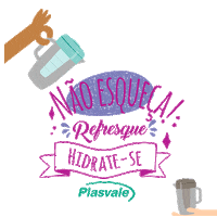 Agua Calor Sticker by Plasvale