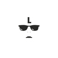 Sunglasses Mask Sticker by LBSB