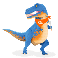 T-Rex Vegan Sticker by Quorn Foods UK