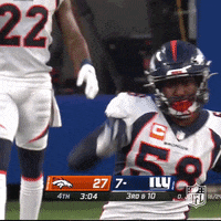 Celebrate Denver Broncos GIF by NFL