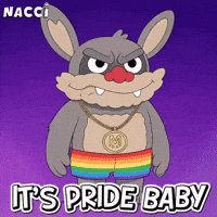 Rainbow Love GIF