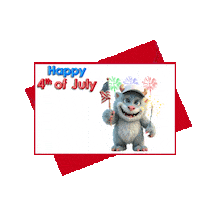 4Th Of July Sticker
